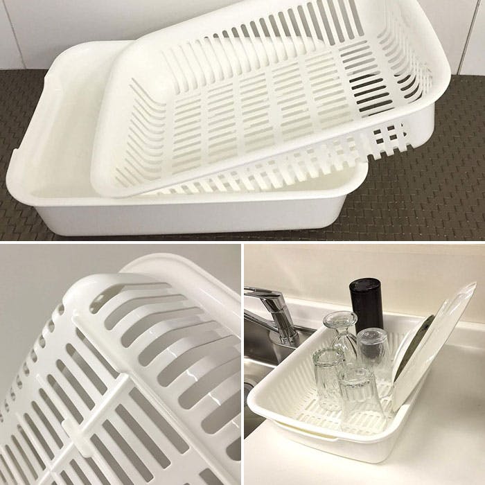 リッチェル シェリー 水切りバット L ミントCheri Richell 16910-0