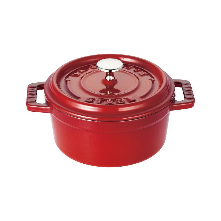 ストウブ ピコ ココット ラウンド 10cm 250ml IH対応 staub【鋳物 両手