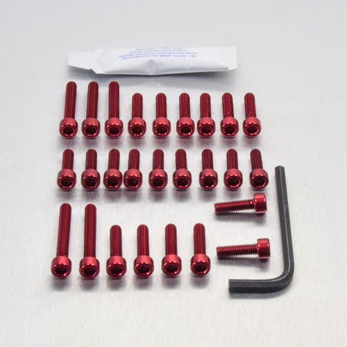 アルミニウム エンジンボルトキット(ソケットキャップ) カワサキ ZX9R