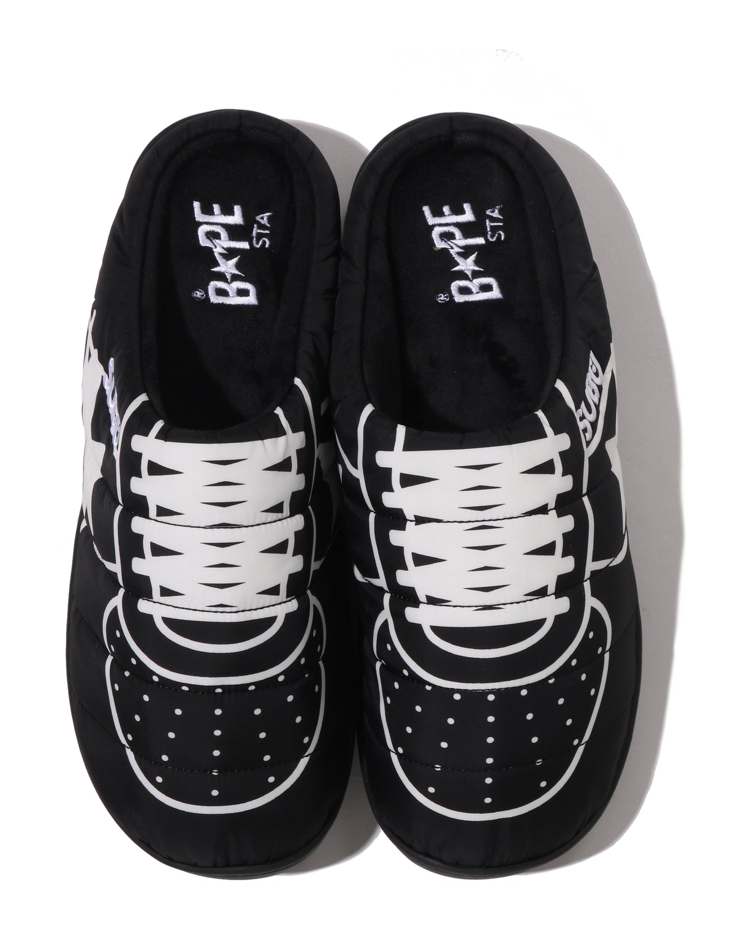 A BATHING APE® BAPE X Subu - Puffer Sandals | Bape official