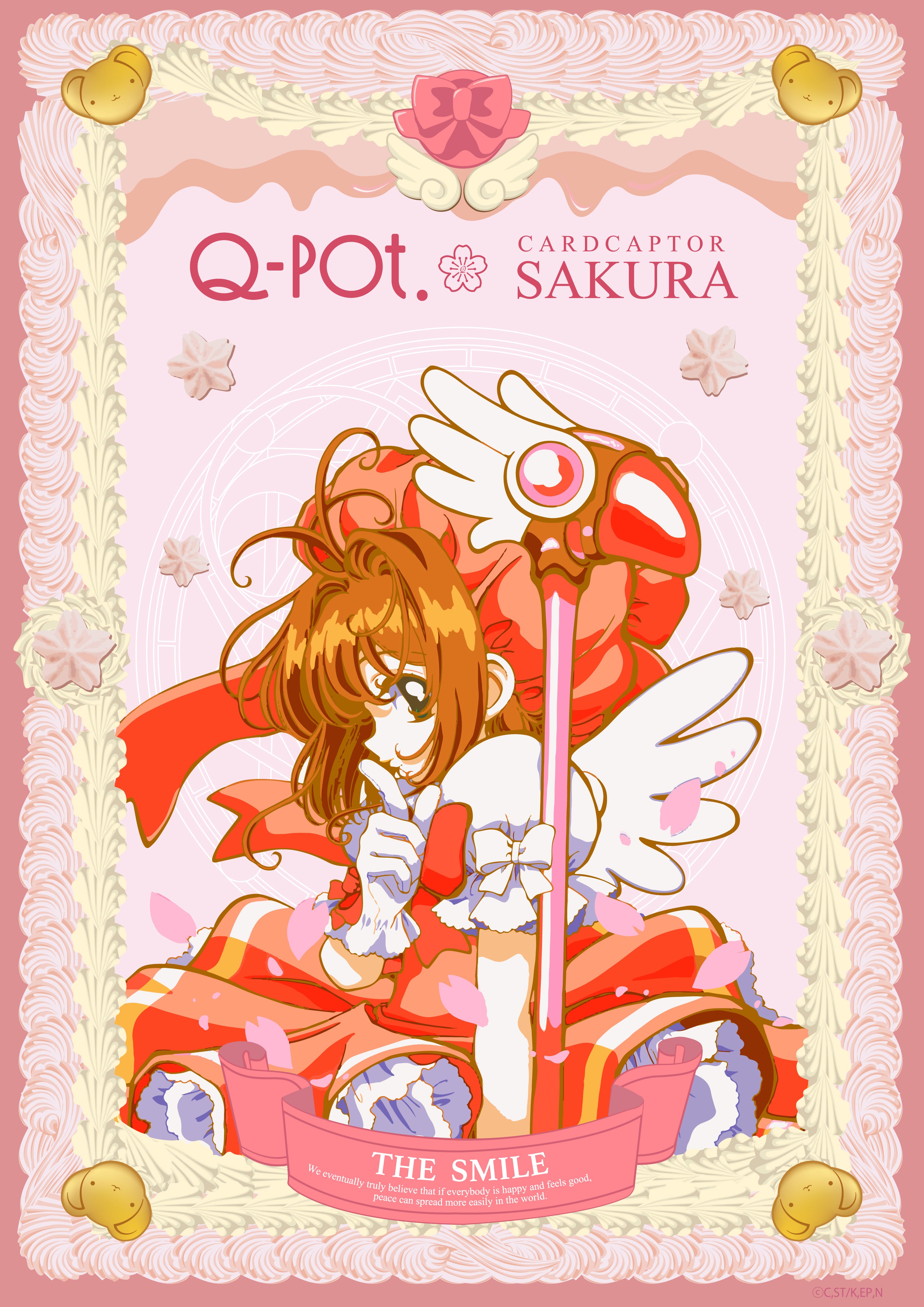 Cardcaptor Sakura collaboration with Q-pot. & Q-pot CAFE. will be