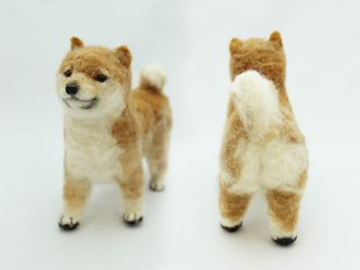ウール―シュシュ 羊毛フェルトで作る「私だけのワンちゃん」｜INUTO