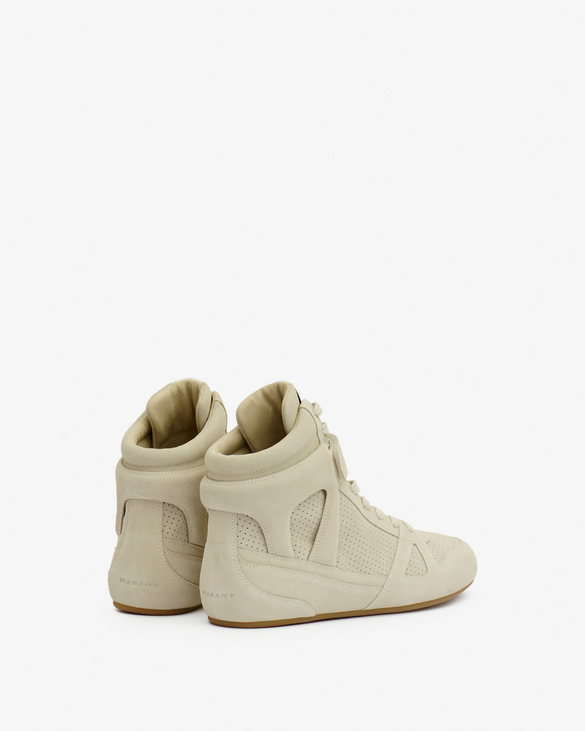 SENNYH HIGH SNEAKERS Man chalk | ISABEL MARANT Official online store
