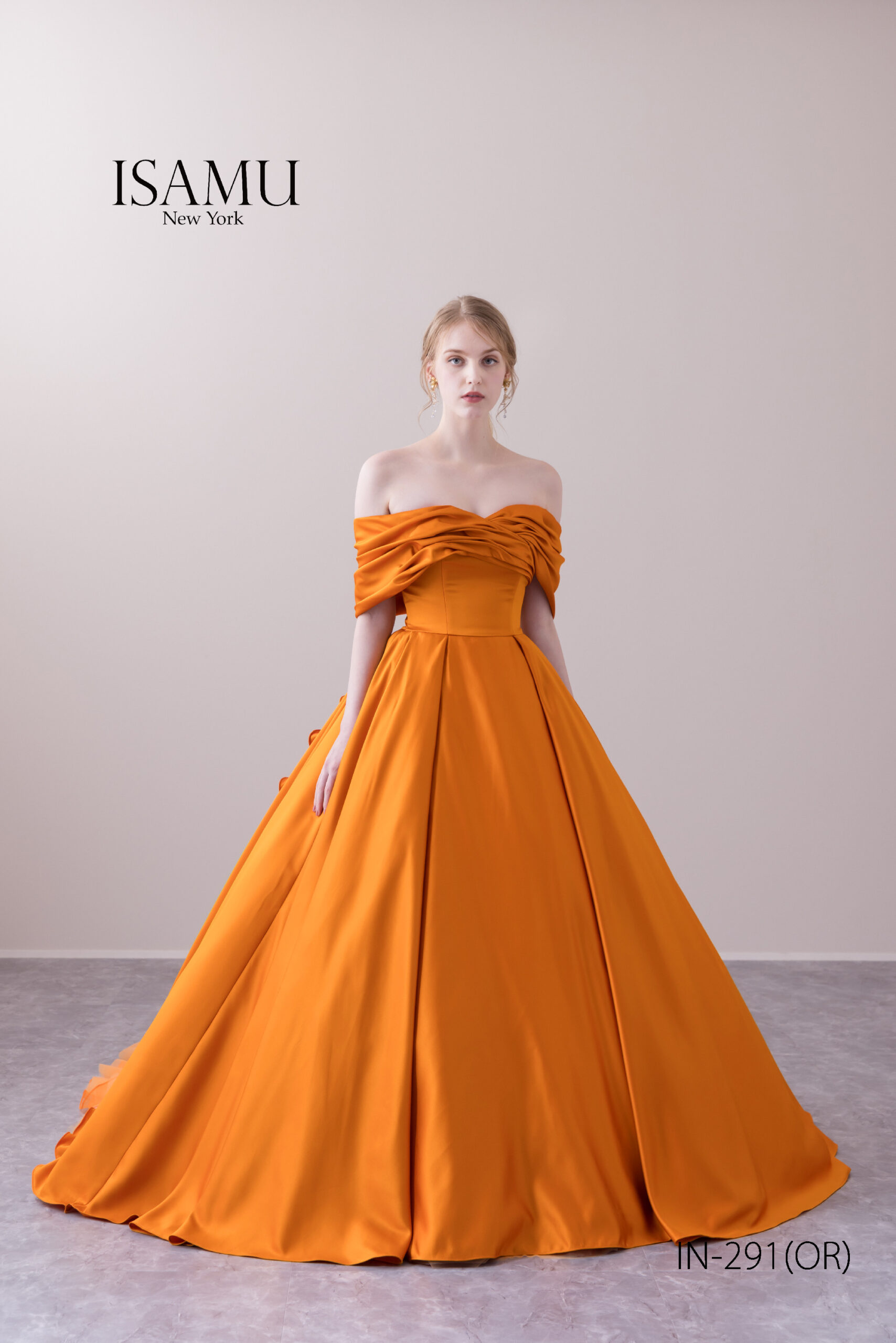 IN-291(OR) カラードレス｜ISAMU MORITA