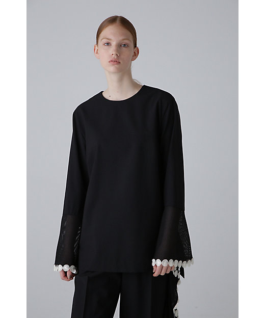 レノクロスラッフルブラウス（5314210911） | ADORE (Women