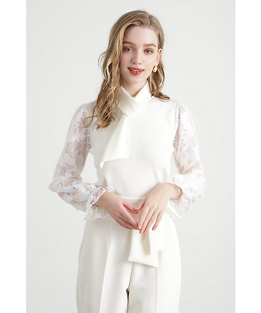 ◇レースコンビニットプルオーバー（0314270207