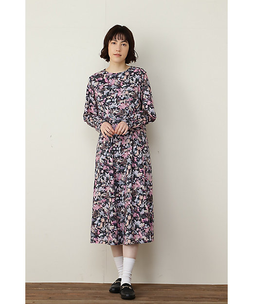 ◇リバティプリントワンピース（0772140200） | human woman