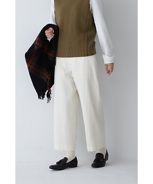 ◇TOPツイルストレッチパンツ（0773230100） | human