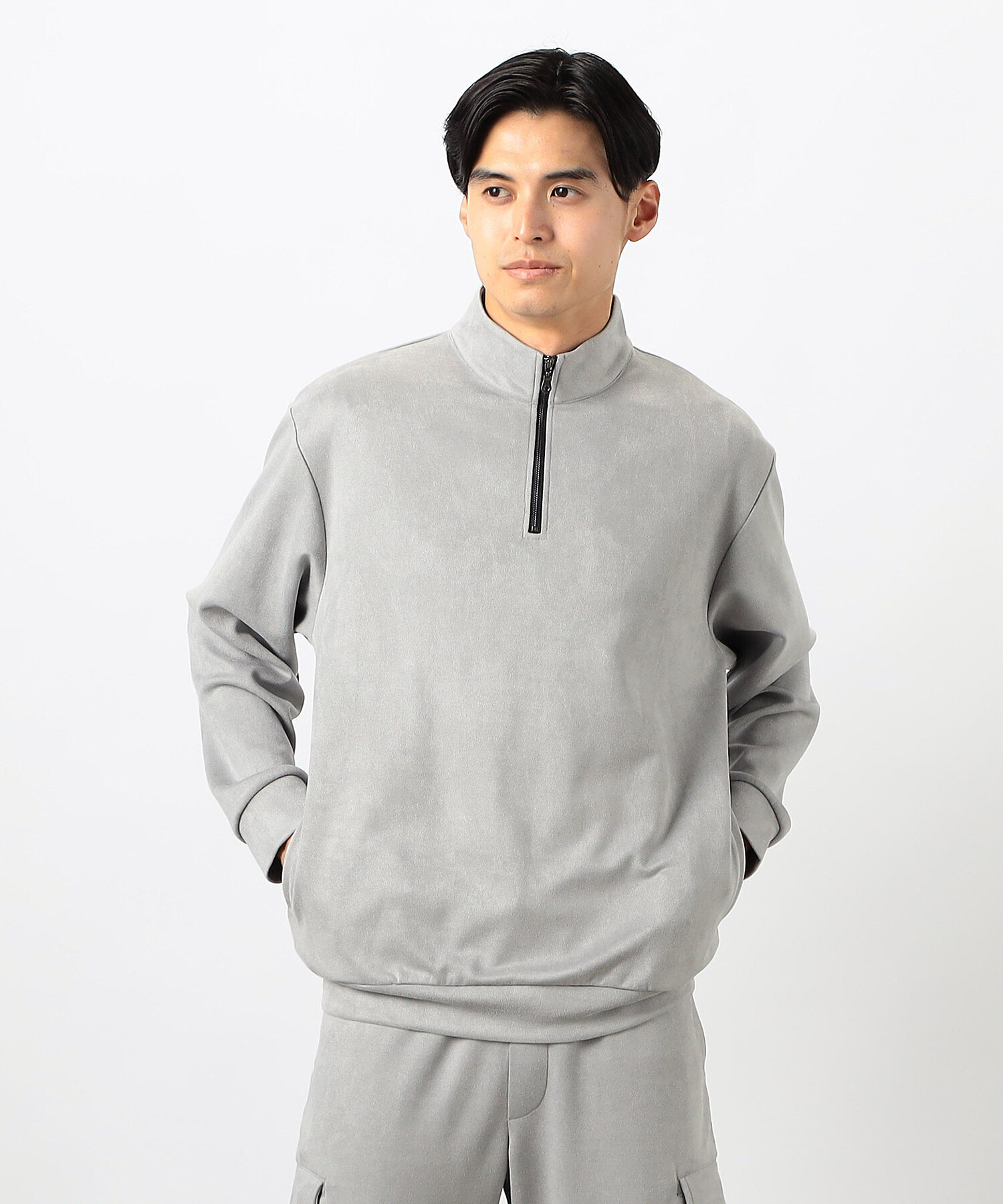 セットアップ対応】 ハーフジッププルオーバー（4767CK06