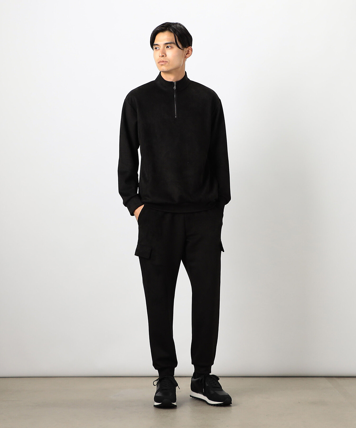 セットアップ対応】 ハーフジッププルオーバー（4767CK06