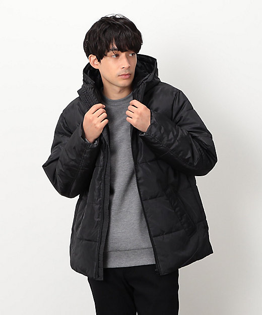 ポリエステル タフタ 中綿 フードブルゾン（4799DE50