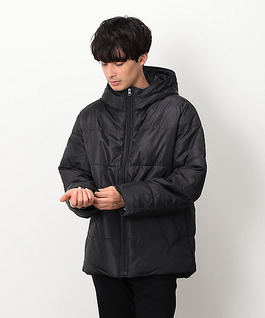 ポリエステル タフタ 中綿 フードブルゾン（4799DE50