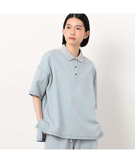 デニム ポロシャツ ／ セットアップ対応（5215HG76） | COMME
