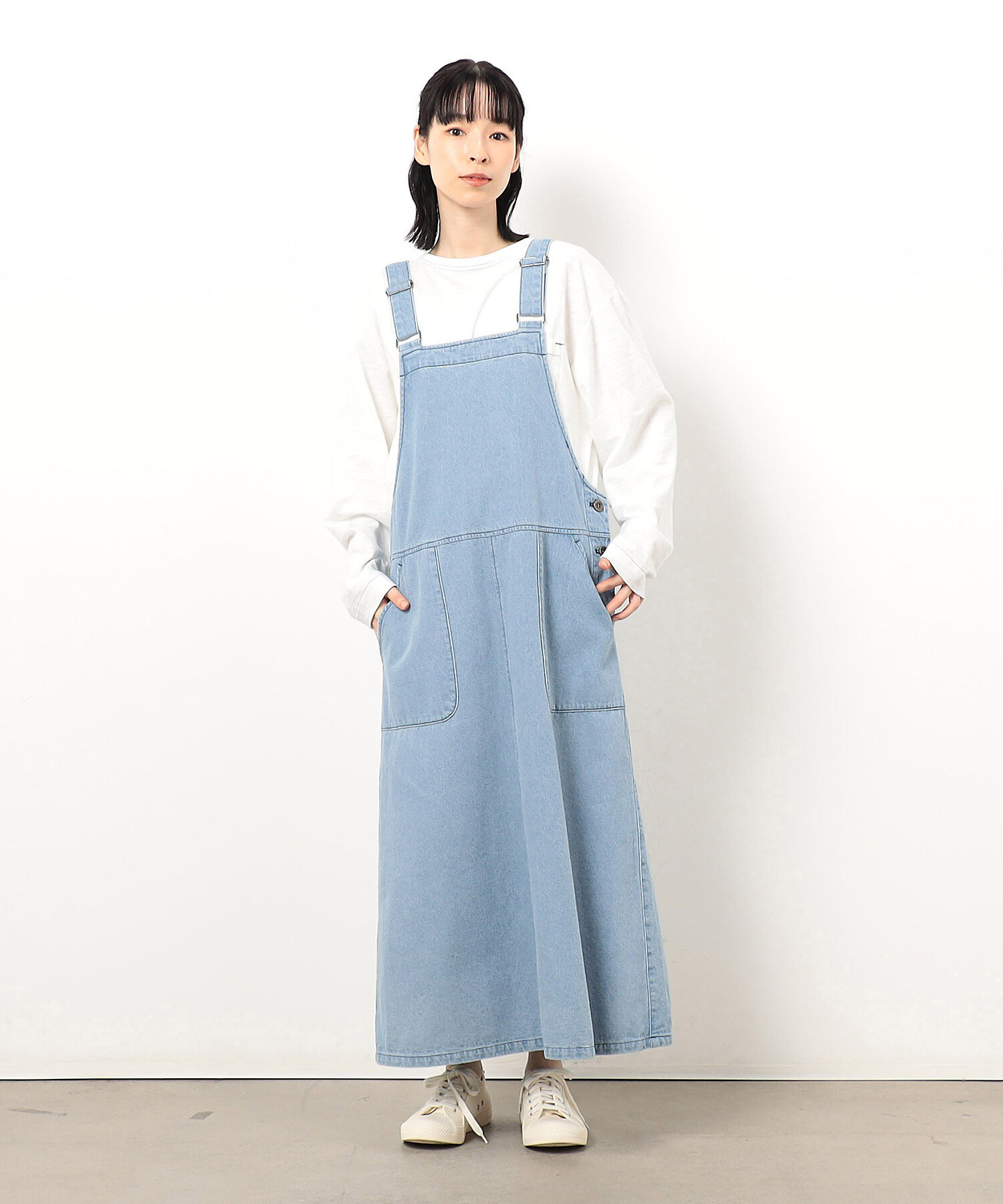 デニムジャンパースカート（5231OK71） | COMME CA ISM (Women