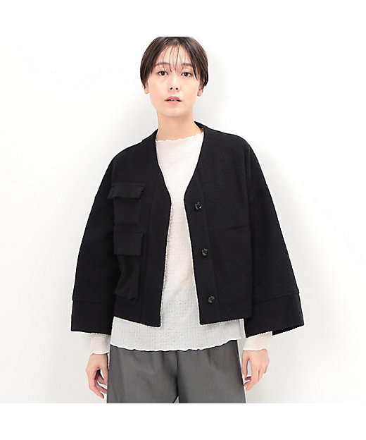 ツイードジャージー ブルゾン（7203JE02） | Gabardine K.T