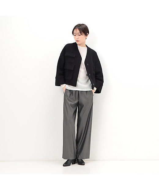 ツイードジャージー ブルゾン（7203JE02） | Gabardine K.T