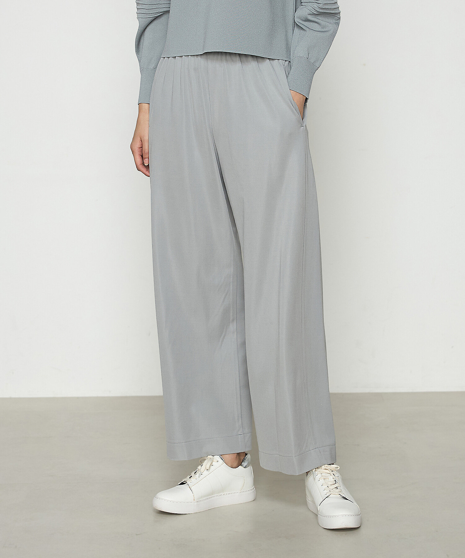 ハイテンションポンチ ワイドパンツ（7215PK04） | Gabardine