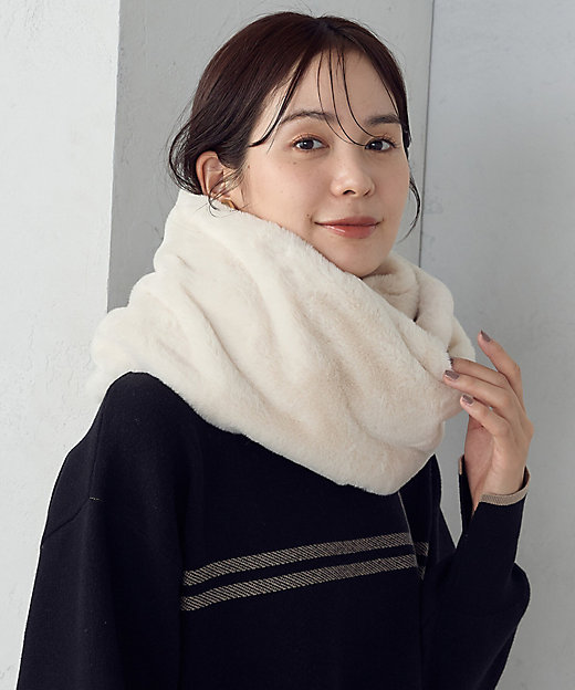 フェイクファースヌード（9570MM10） | MONO COMME CA (Women