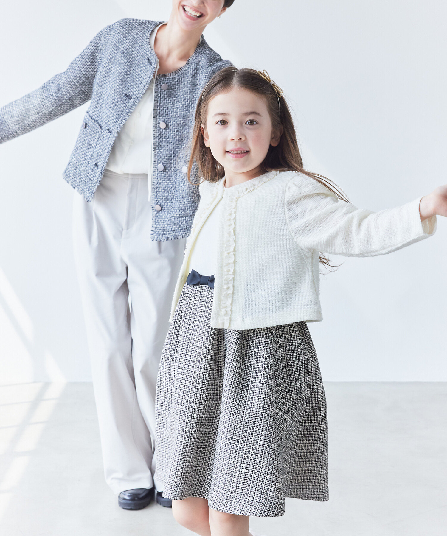 フォーマル ドッキングウエストリボンワンピース（110－130cm