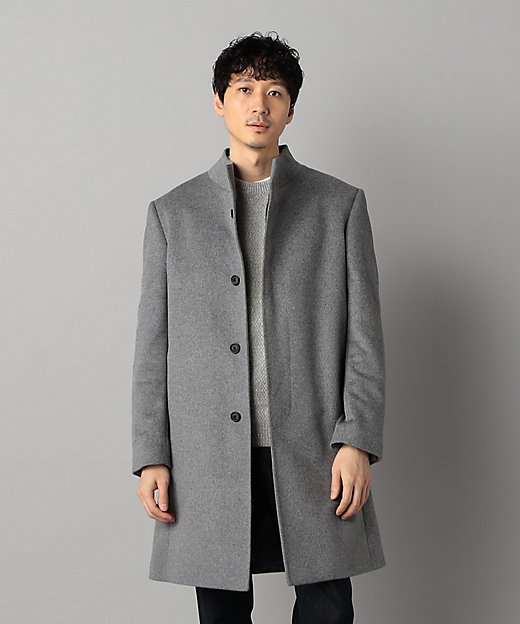 アンゴラビーバー イタリアンカラーコート（0710WM01