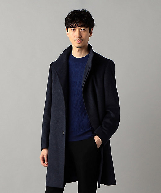 アンゴラビーバー イタリアンカラーコート（0710WI01