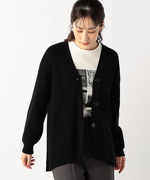 ミドルゲージ 畦カーディガン（1257KI10） | COMME CA ISM