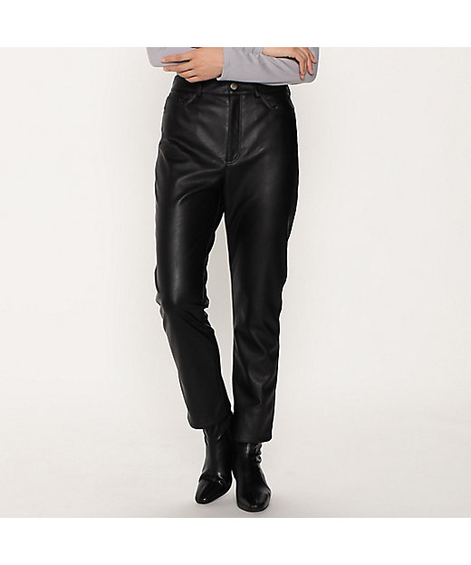 フェイクレザー スリムパンツ（1252PE08） | COMME CA ISM