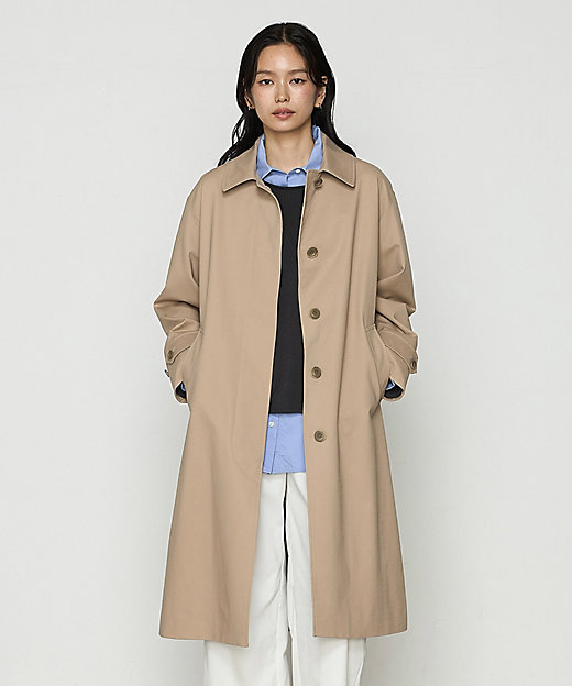コットンダブルクロスストレッチ コート（1527MK03） | COMME
