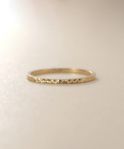 K18カットワーク極光 リング（2001463469） | COCOSHNIK