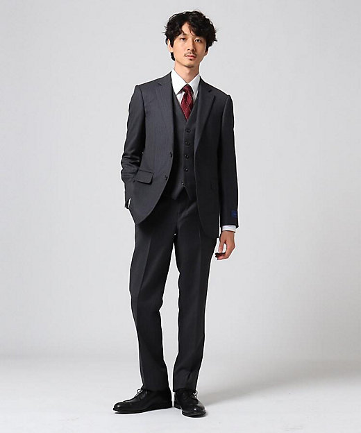 Sサイズ～】シャドーオルタネイトストライプスーツ