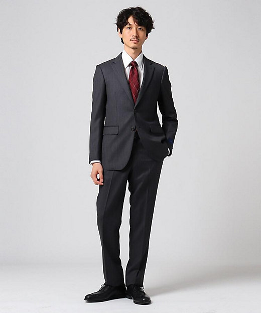 Sサイズ～】シャドーオルタネイトストライプスーツ