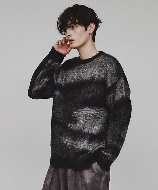 シャギーニットプルオーバー（2002338526） | tk. TAKEO