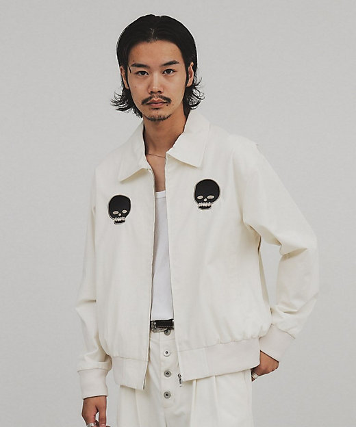 ◇K'PJT by AYUTA “スカルじゃん”スイングトップジャケット