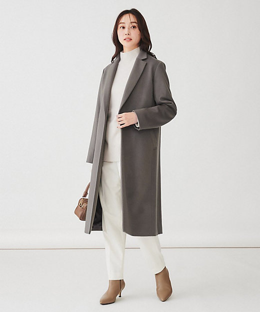 日本製】ウールチェスターコート（2002363348） | UNTITLED