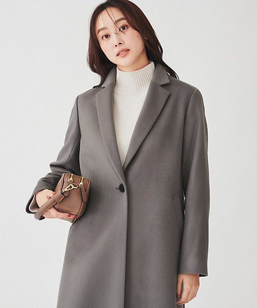 日本製】ウールチェスターコート（2002363348） | UNTITLED