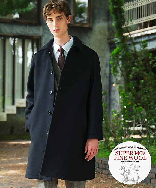 Safari12月号掲載】Super140's バルマカーンコート