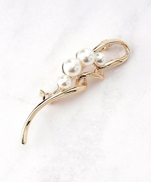 入卒／セレモニー】ツイストパール調ブローチ（2002409636