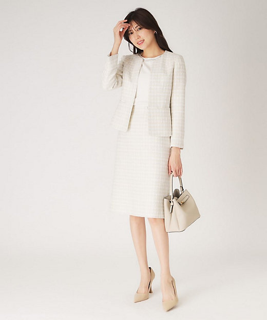 日本製】ファンシーツィードジャケット（2002414389