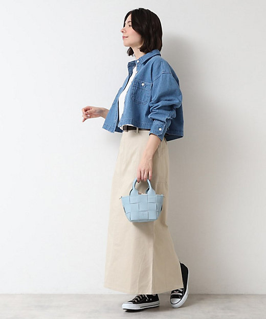 洗える】クロップドデニムジャケット（2002415231