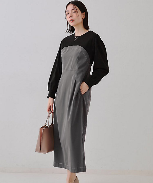 ビスチェドッキングワンピース【洗濯機洗い可】（2002425930