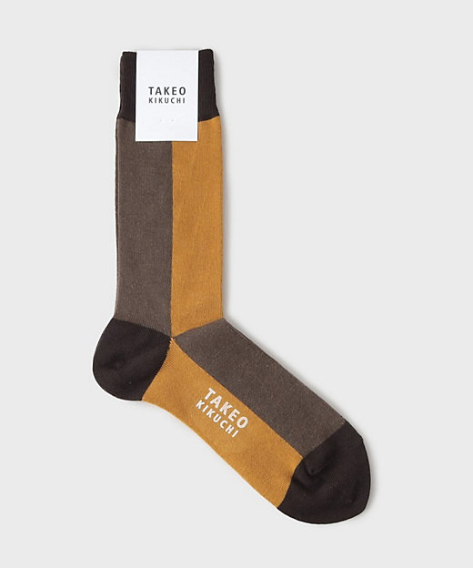 カラーブロックソックス（2002425982） | TAKEO KIKUCHI