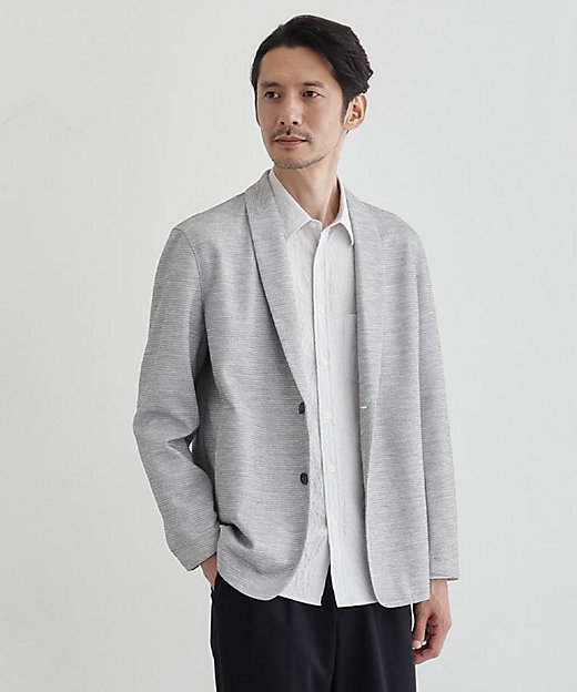 尾州織】ショールカラー カーディガン（2002464169