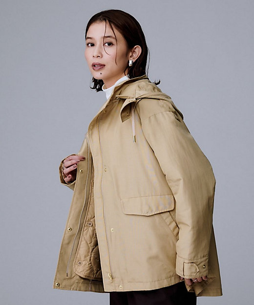 キルトライナー付／アウトドア】3WAYマウンテンパーカー