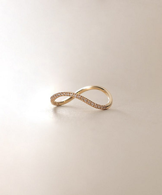 K10ダイヤモンド Sライン リング（2002527797