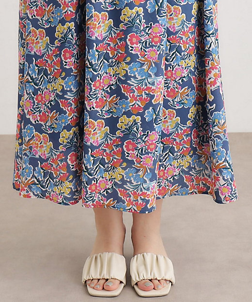 WEB限定／洗える】ハニーボーン柄 ワンピース