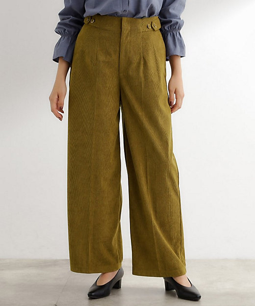 コーデュロイワイドパンツ（2002545632） | GROVE (Women