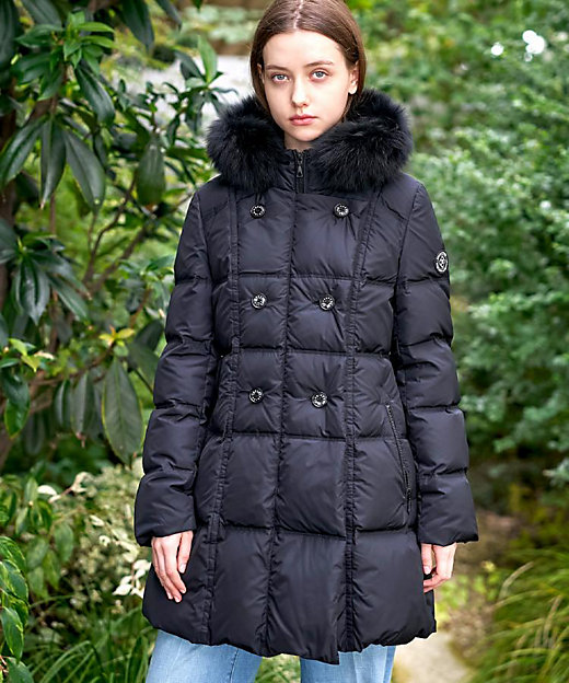 CLASSY．12月号掲載】ブルーFOXファーナポレオンホワイト