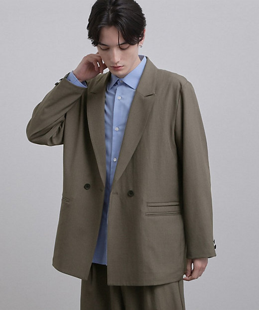 ダブルブレストジャケット（2002548962） | tk. TAKEO