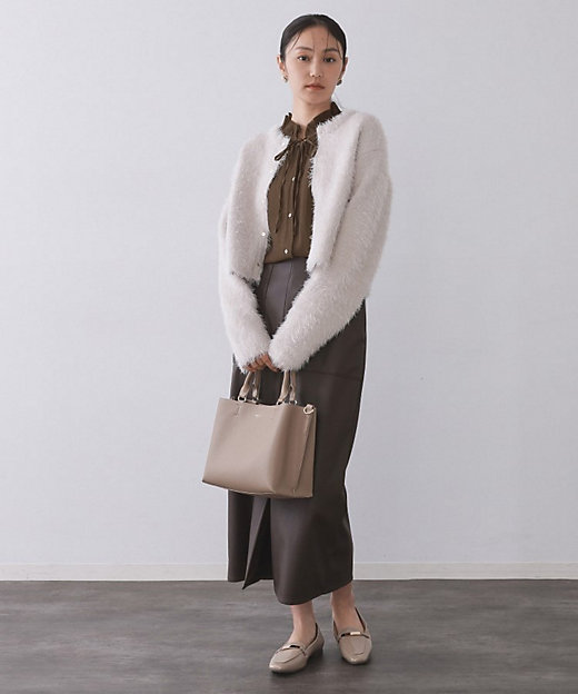 フリルカラーブラウス【洗濯機OK】（2002559913