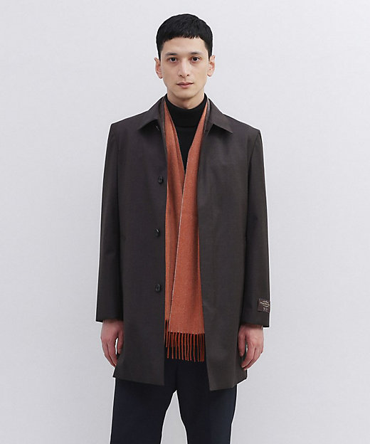 洗えるカシミヤ】ピュアカシミヤ 4面パネルマフラー